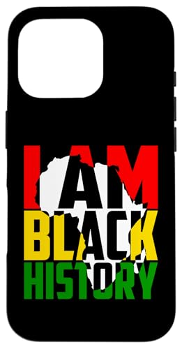 Hülle für iPhone 16 Pro Ich bin Black History - Afrikanische Bürgerrechte - Juneteenth von The Black History Store