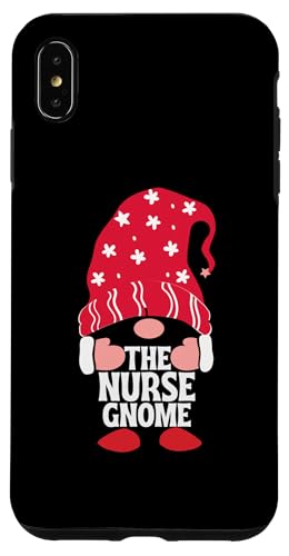 Hülle für iPhone XS Max The Nurse Gnom — Lustiges, passendes Weihnachtsfest für die ganze Familie von The Christmas Apparel Store