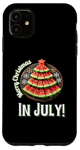 Hülle für iPhone 11 Merry Christmas In Juli Shirts For Men, Juli Christmas Shirt von The Christmas Shop That Happens In July