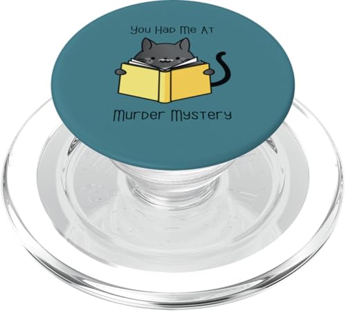 Du hattest mich bei Murder Mystery - Cozy Mystery Crime Book Lover PopSockets PopGrip für MagSafe von The Cozy Mystery Company