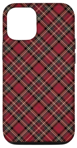 Hülle für iPhone 12/12 Pro Niedliches kariertes Weihnachts-Tartan-Muster von The Cozy Tartan Holiday Pavilion