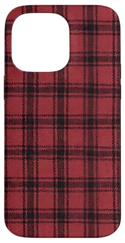 Hülle für iPhone 14 Pro Max Niedliches kariertes Weihnachts-Tartan-Muster von The Cozy Tartan Holiday Pavilion