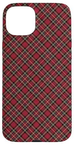 Hülle für iPhone 15 Plus Niedliches kariertes Weihnachts-Tartan-Muster von The Cozy Tartan Holiday Pavilion