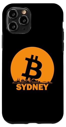 Hülle für iPhone 11 Pro Bitcoin Maximalist von Sydney - Bitcoin Skyline von Sydney von The Crazy Cyber Bitcoin Art Store