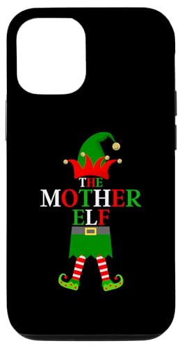 Hülle für iPhone 15 Pro Die Elfmutter — Lustiges, passendes Familiengruppen-Weihnachtsfest von The Elf's Wardrobe