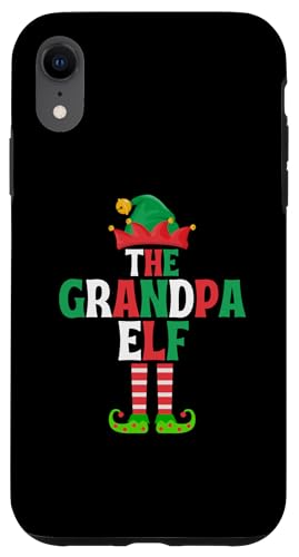 Hülle für iPhone XR The Grandpa Elf — Lustiges, passendes Familiengruppen-Weihnachtsfest von The Elf's Wardrobe