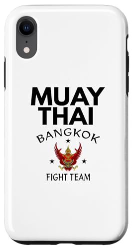 Hülle für iPhone XR Muay Thai Bangkok Kampfteam von The Five Rings Collection