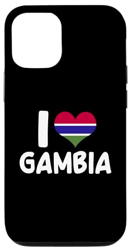 Hülle für iPhone 12/12 Pro Ich liebe Gambia Flag Lover Proud Gambian Wear von The Gambia Flag Gambian Flag Pride