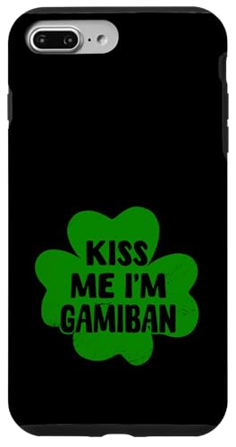 Hülle für iPhone 7 Plus/8 Plus Kiss Me I'm Gambian Gambia St. Patrick's Day Kostüm von The Gambia Flag Gambian Flag Pride