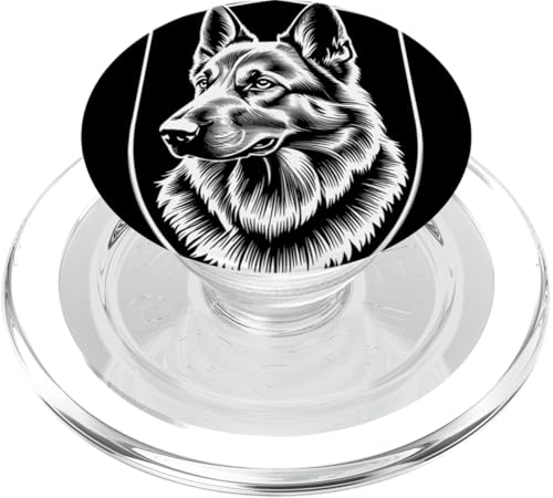 Deutscher Schäferhund PopSockets PopGrip für MagSafe von The German Shepard Hundebsitzer