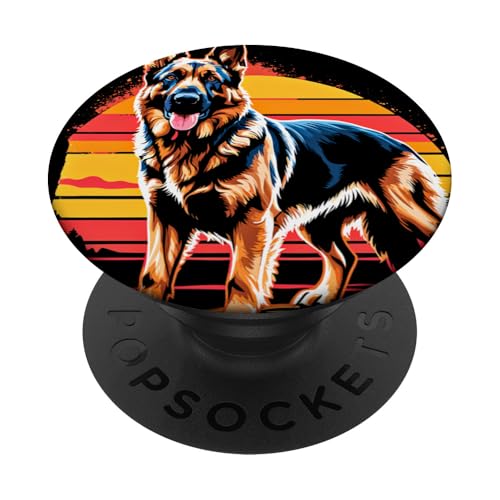 Deutscher Schäferhund PopSockets Klebender PopGrip von The German Shepard Store AJ Hundebsitzer