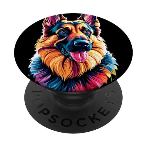 Deutscher Schäferhund PopSockets Klebender PopGrip von The German Shepard Store AJ Hundebsitzer