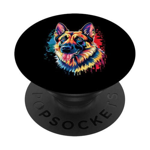 Deutscher Schäferhund PopSockets Klebender PopGrip von The German Shepard Store AJ Hundebsitzer