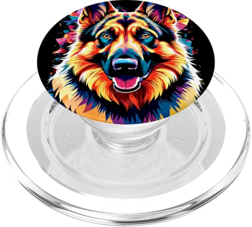 Deutscher Schäferhund PopSockets PopGrip für MagSafe von The German Shepard Store AJ Hundebsitzer