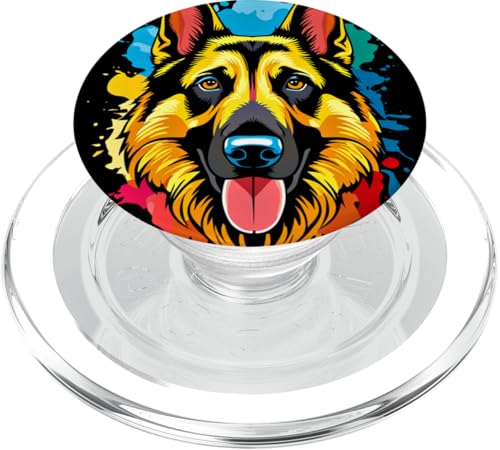 Deutscher Schäferhund PopSockets PopGrip für MagSafe von The German Shepard Store AJ Hundebsitzer