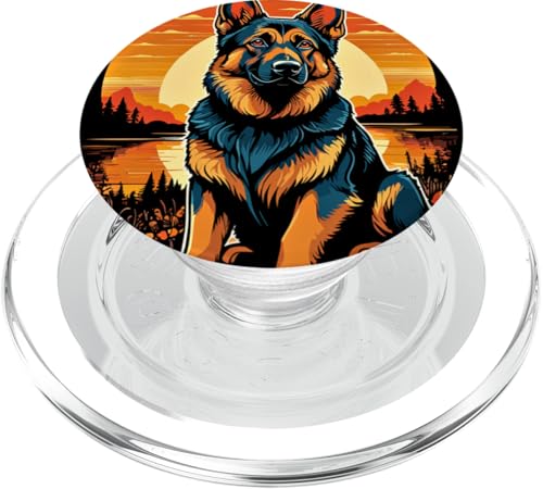 Deutscher Schäferhund PopSockets PopGrip für MagSafe von The German Shepard Store AJ Hundebsitzer