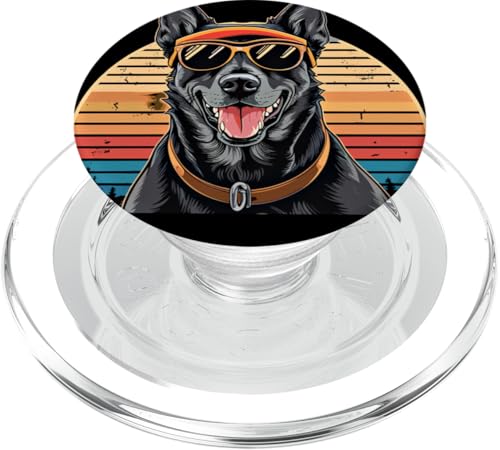 Deutscher Schäferhund Schwarzer Deutscher Schäferhund PopSockets PopGrip für MagSafe von The German Shepard Store AJ Hundebsitzer