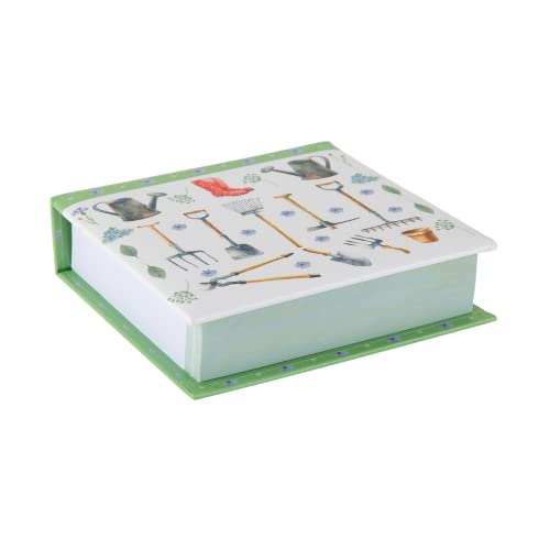 The Gifted Stationery My Garden Notizblock Quadratischer Abreißpapierblock für Notizblock, Notizblock, mit 300 Blatt, tragbarer Notizblock, ideales kleines Schreibwaren-Accessoire für jeden The Gifted Stationery My Garden Notizblock Quadratischer Abreißpapierblock für Notizblock, Notizblock, mit 300 Blatt, tragbarer Notizblock, ideales kleines Schreibwaren-Accessoire für jeden von The Gifted Stationery