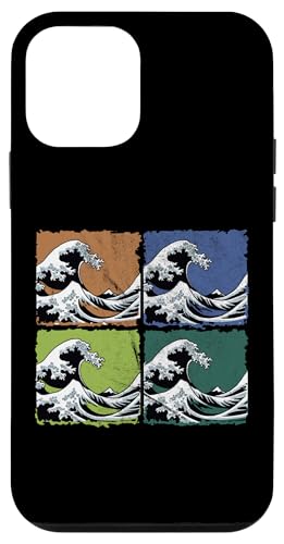 The Great Wave Kanagawa Retro 80er 90er Jahre Japanische Pop Art Hülle für iPhone 12 mini von The Great Wave off Kanagawa - Otaku Harajuku Tees