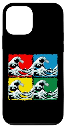 The Great Wave Kanagawa Retro 80er 90er Jahre Japanische Pop Art Hülle für iPhone 12 mini von The Great Wave off Kanagawa - Otaku Harajuku Tees