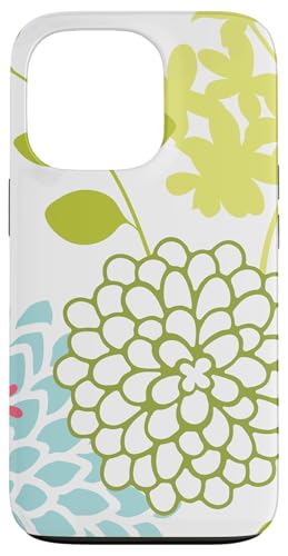 Retro Floral Flower Power Hülle für iPhone 13 Pro von The Hippie Style