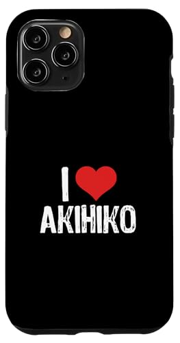 Hülle für iPhone 11 Pro Ich liebe Akihiko von The "I Love Everything" Shop