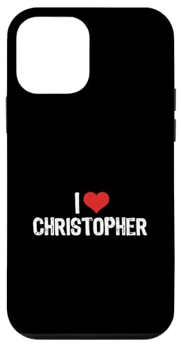 Hülle für iPhone 12 mini Ich liebe Christopher von The "I Love Everything" Shop