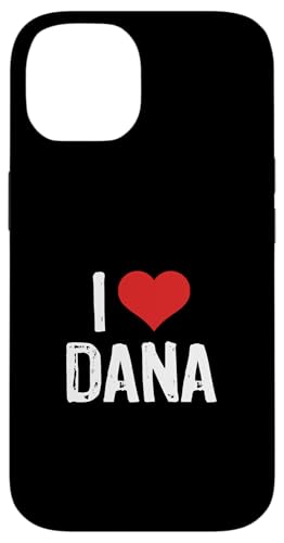 Hülle für iPhone 14 Ich liebe Dana von The "I Love Everything" Shop