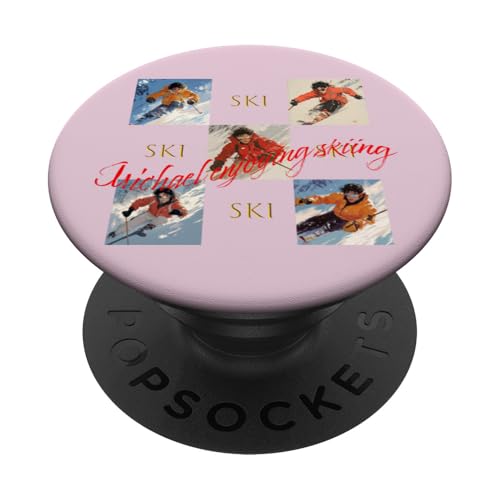 MJ-026_Back Printed PopSockets Klebender PopGrip von The King of POP