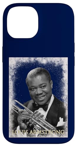 Hülle für iPhone 14 Louis Armstrong_001_Back Printed von The Legacy of Jazz Giants