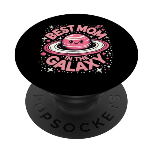 Best Mom in the Galaxy – Muttertag – Mama, süßes Design PopSockets Klebender PopGrip von The Motherly Hugs Store