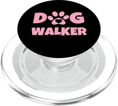 Dog Walker – Geschenk für Hundeliebhaber – Hundebesitzer – Gassi gehen PopSockets PopGrip für MagSafe von The Motherly Hugs Store