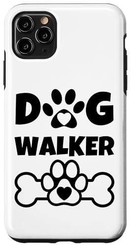 Hülle für iPhone 11 Pro Max Dog Walker – Geschenk für Hundeliebhaber – Hundebesitzer – Gassi gehen von The Motherly Hugs Store