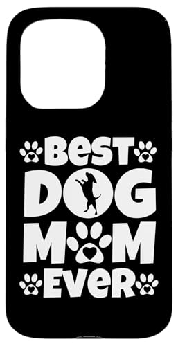 Hülle für iPhone 15 Pro Best Dog Mom Ever – Muttertagsgeschenk – Hund liebende Mutter von The Motherly Hugs Store