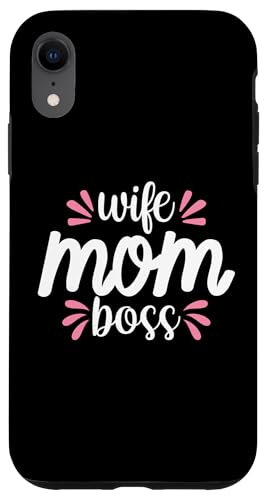 Hülle für iPhone XR Niedliches Muttertagsgeschenk für Mütter und Chefs von The Motherly Hugs Store