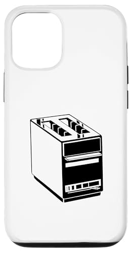 Hülle für iPhone 12/12 Pro Retro-Toaster-Druck von The New Antique