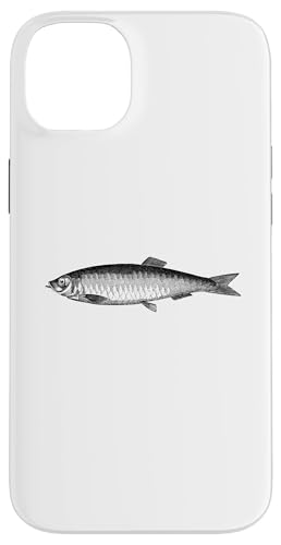 Hülle für iPhone 14 Plus Vintage Hering Fish Print von The New Antique