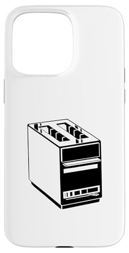 Hülle für iPhone 15 Pro Max Retro-Toaster-Druck von The New Antique