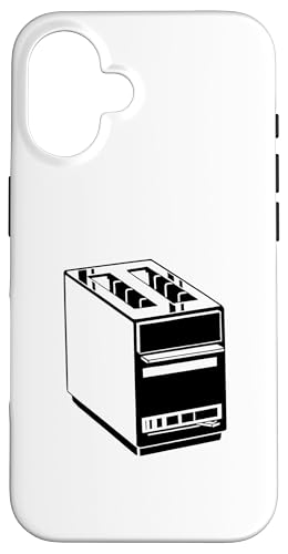 Hülle für iPhone 16 Retro-Toaster-Druck von The New Antique