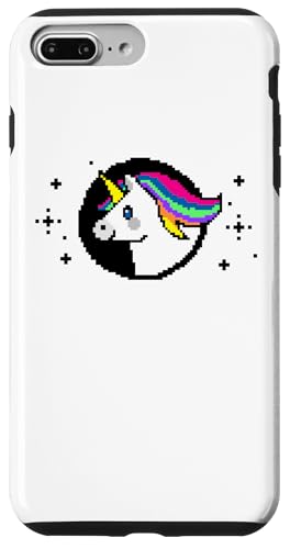 Hülle für iPhone 7 Plus/8 Plus 8-Bit-Einhorn-Druck von The New Antique