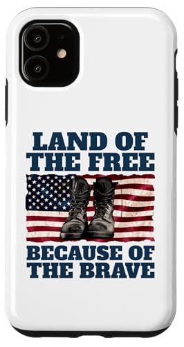 Hülle für iPhone 11 Land der Freien: Wegen des Brave Memorial Veterans Day von The Patriotic American Store