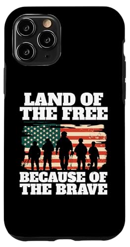 Hülle für iPhone 11 Pro Land der Freien: Wegen des Brave Memorial Veterans Day von The Patriotic American Store