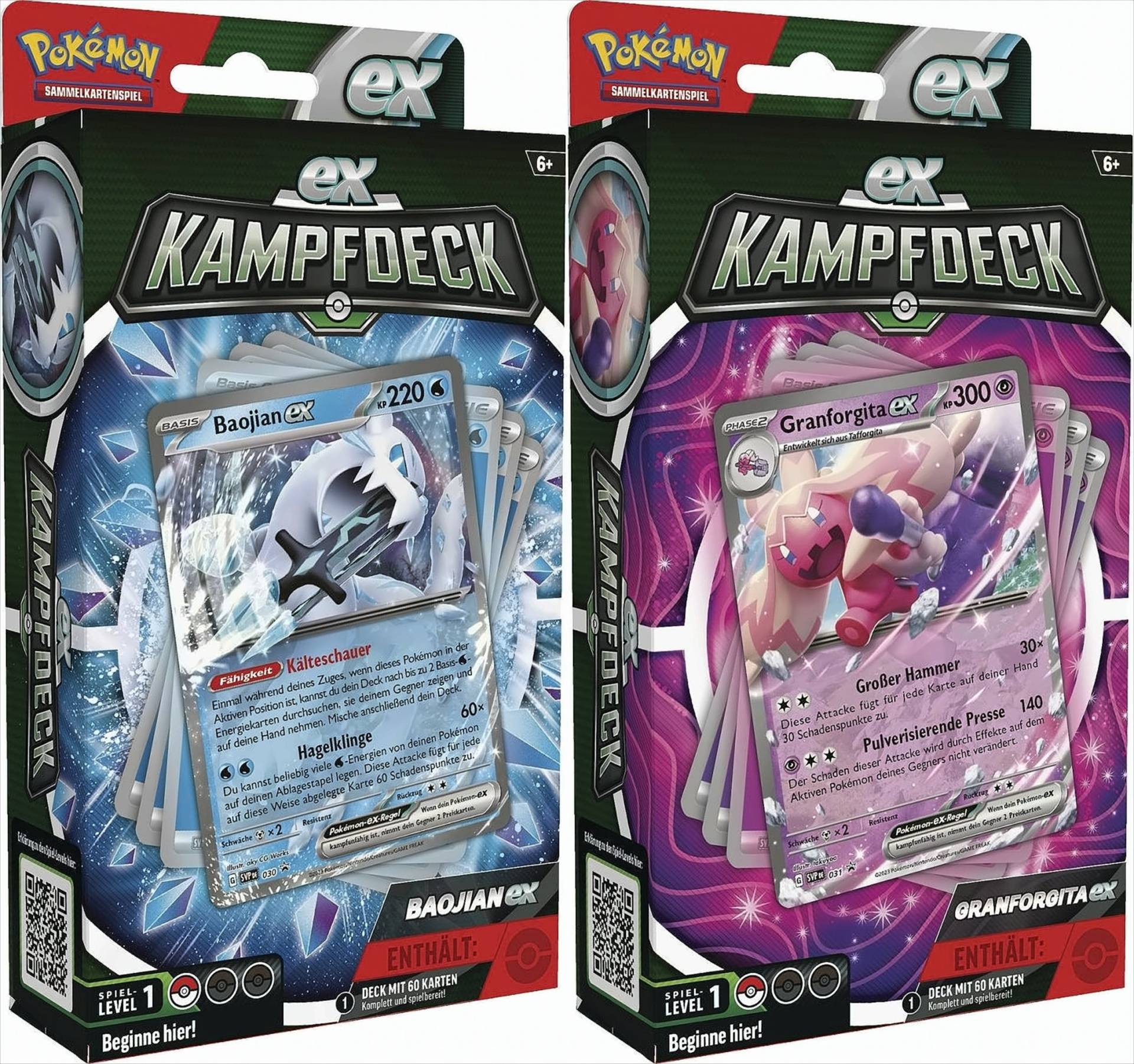 Pokémon Cards EX-Kampfdeck Juli 2023 DE (6 ct.) von The Pokemon Company