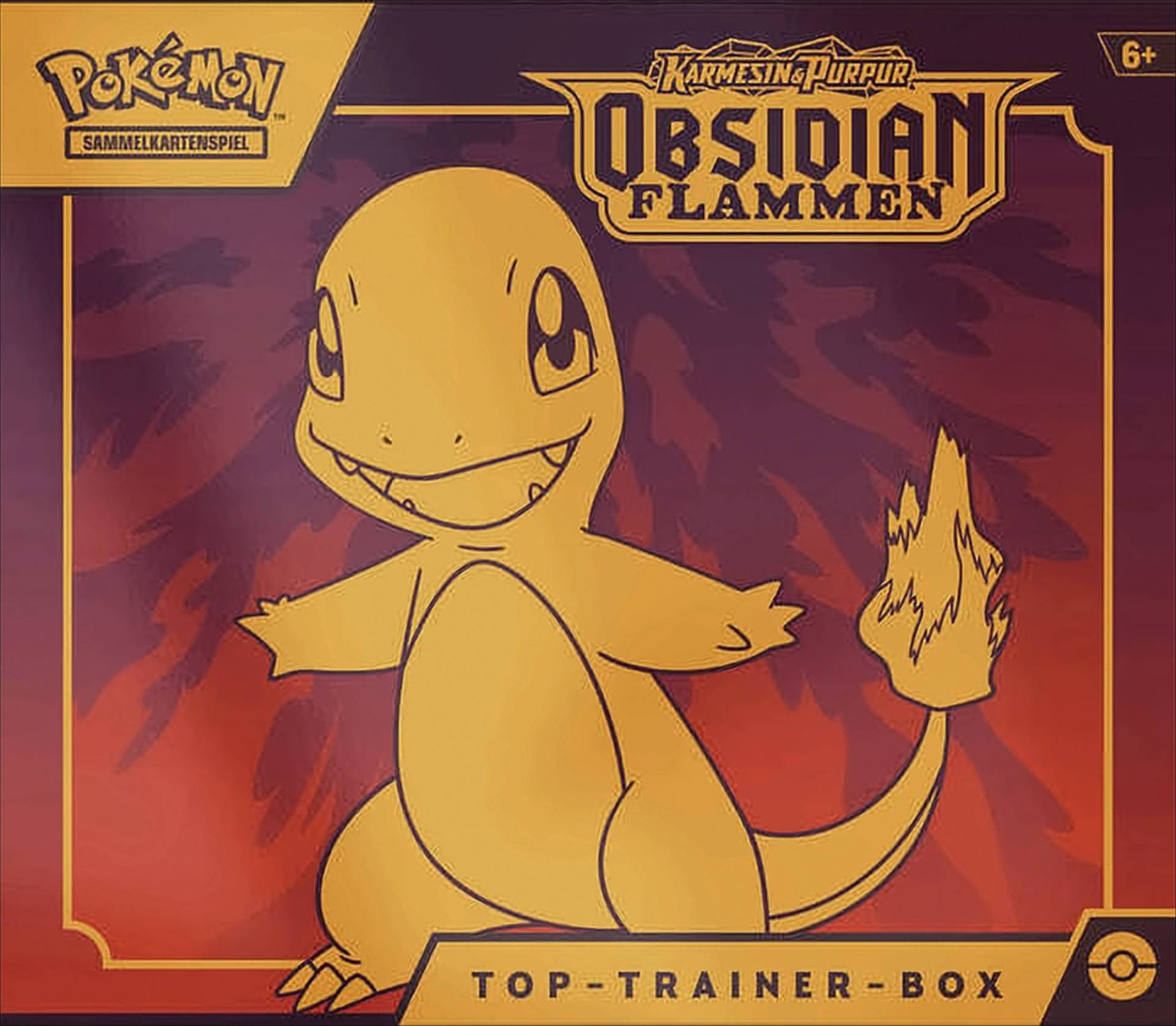 Pokemon Karmesin & Purpur Obsidianflammen Top-Trainer Box von The Pokemon Company