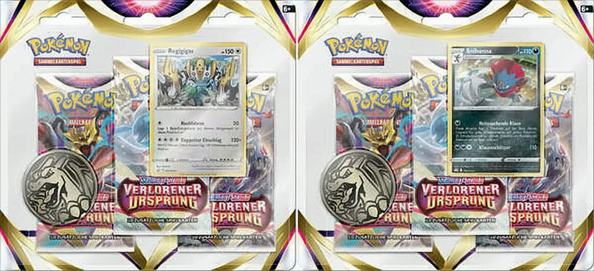 Pokemon Schwert & Schild – Verlorener Ursprung 3-er Boosterpack (sortierter Artikel) von The Pokemon Company