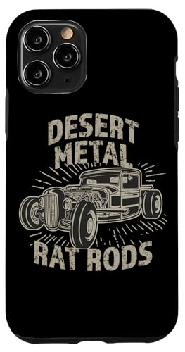 Hülle für iPhone 11 Pro Rattenrute - Desert Metal von The Retro Style Store