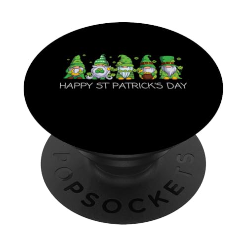 Happy St. Patrick's Day Irish Gnomes PopSockets Klebender PopGrip von The Shenanigans Store