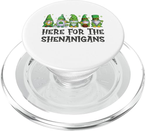 Here for the Shenanigans Irish Gnomes - St. Patricks Day PopSockets PopGrip für MagSafe von The Shenanigans Store