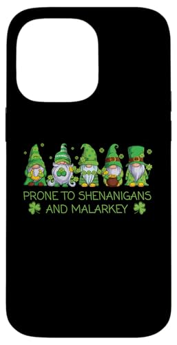 Hülle für iPhone 14 Pro Max Anfällig für Shenanigans und Malarkey Zwerge – St. Patrick's Day von The Shenanigans Store