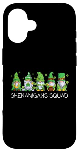 Hülle für iPhone 16 Shenanigans Squad Irish Gnomes – St. Patrick's Day von The Shenanigans Store